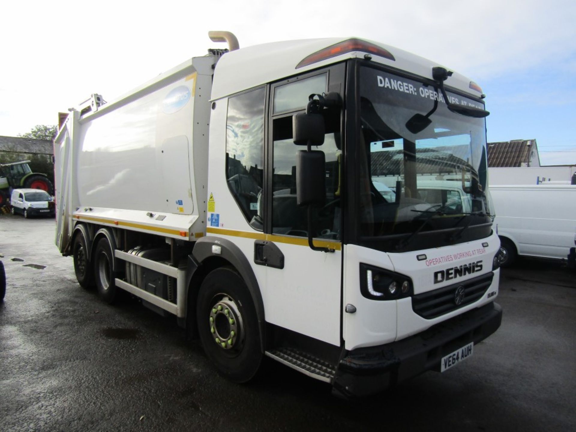 64 reg DENNIS ELITE 6 REFUSE WAGON (DIRECT COUNCIL) 1ST REG 02/15, TEST 01/23, 79659KM, V5 HERE, 1