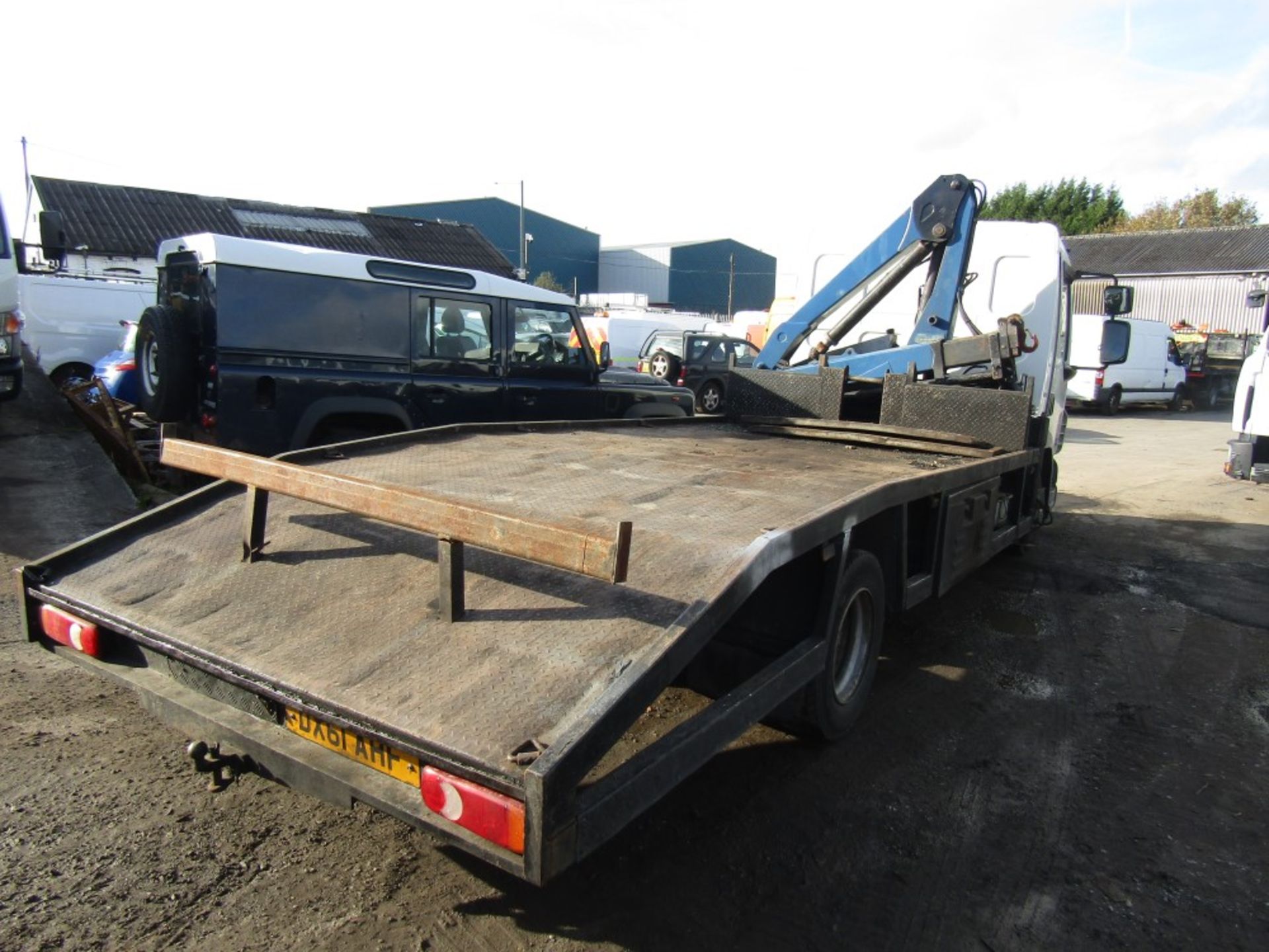 61 reg DAF FA LF45 RECOVERY C/W HIAB, 1ST REG 10/11, V5 HERE, 3 FORMER KEEPERS ]NO VAT] - Image 4 of 7