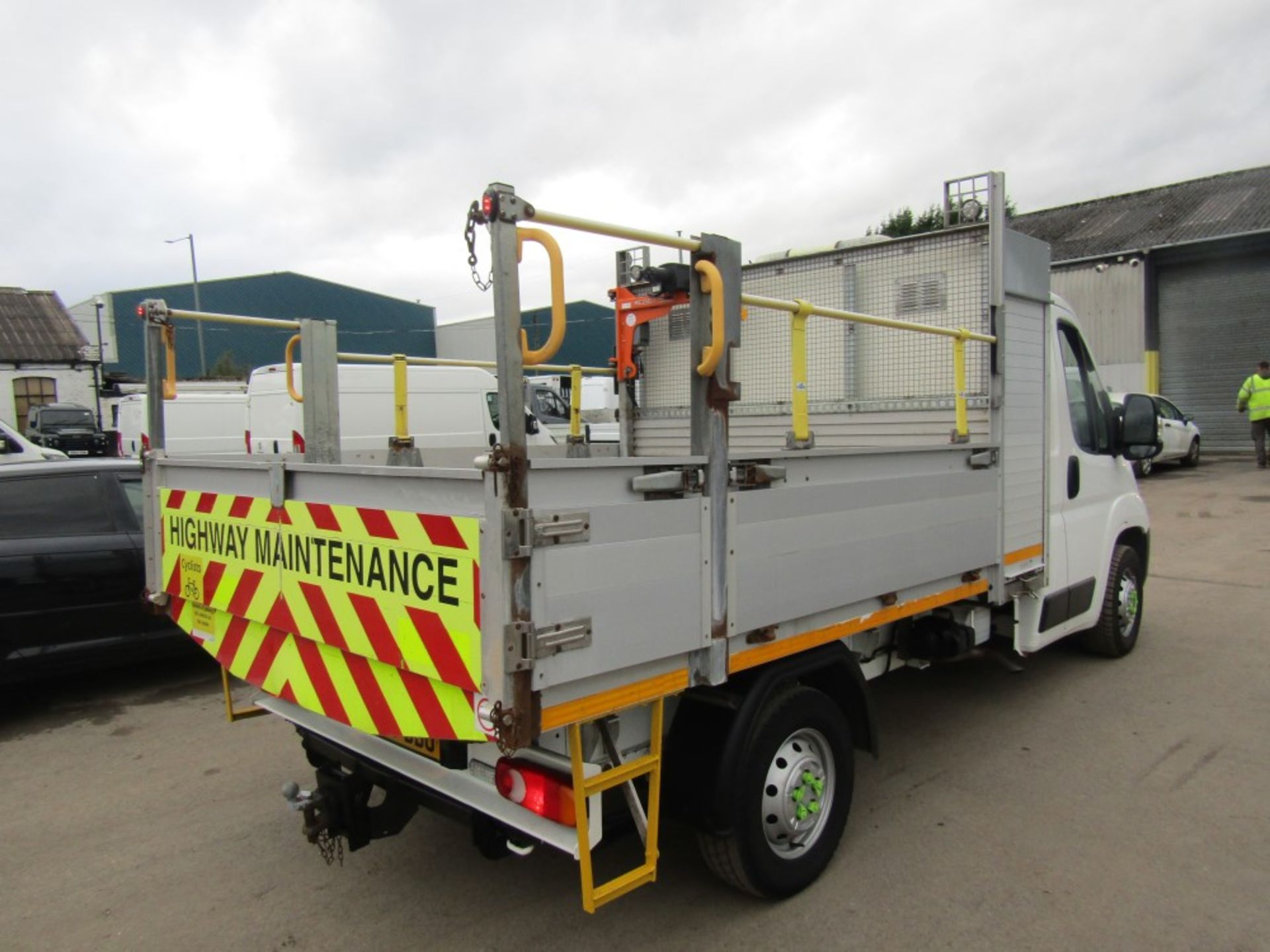 17 reg CITROEN RELAY 35 L2 BLUE HDI TIPPER, 1ST REG 08/17, TEST 08/23, 81275M, V5 MAY FOLLOW [+ - Bild 4 aus 6