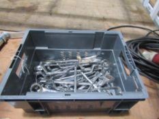 BOX OF KING DICK SPANNERS [+ VAT]