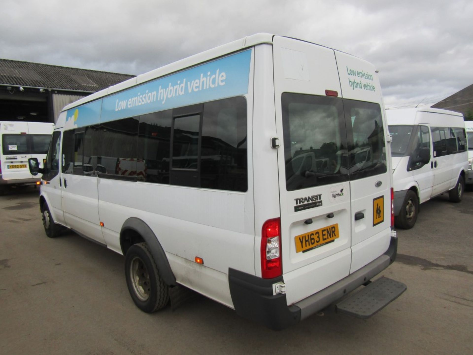 63 reg FORD TRANSIT 135 T430 RWD MINIBUS (DIRECT COUNCIL) 1ST REG 09/13, TEST 08/23, 84344M, V5 - Image 3 of 7