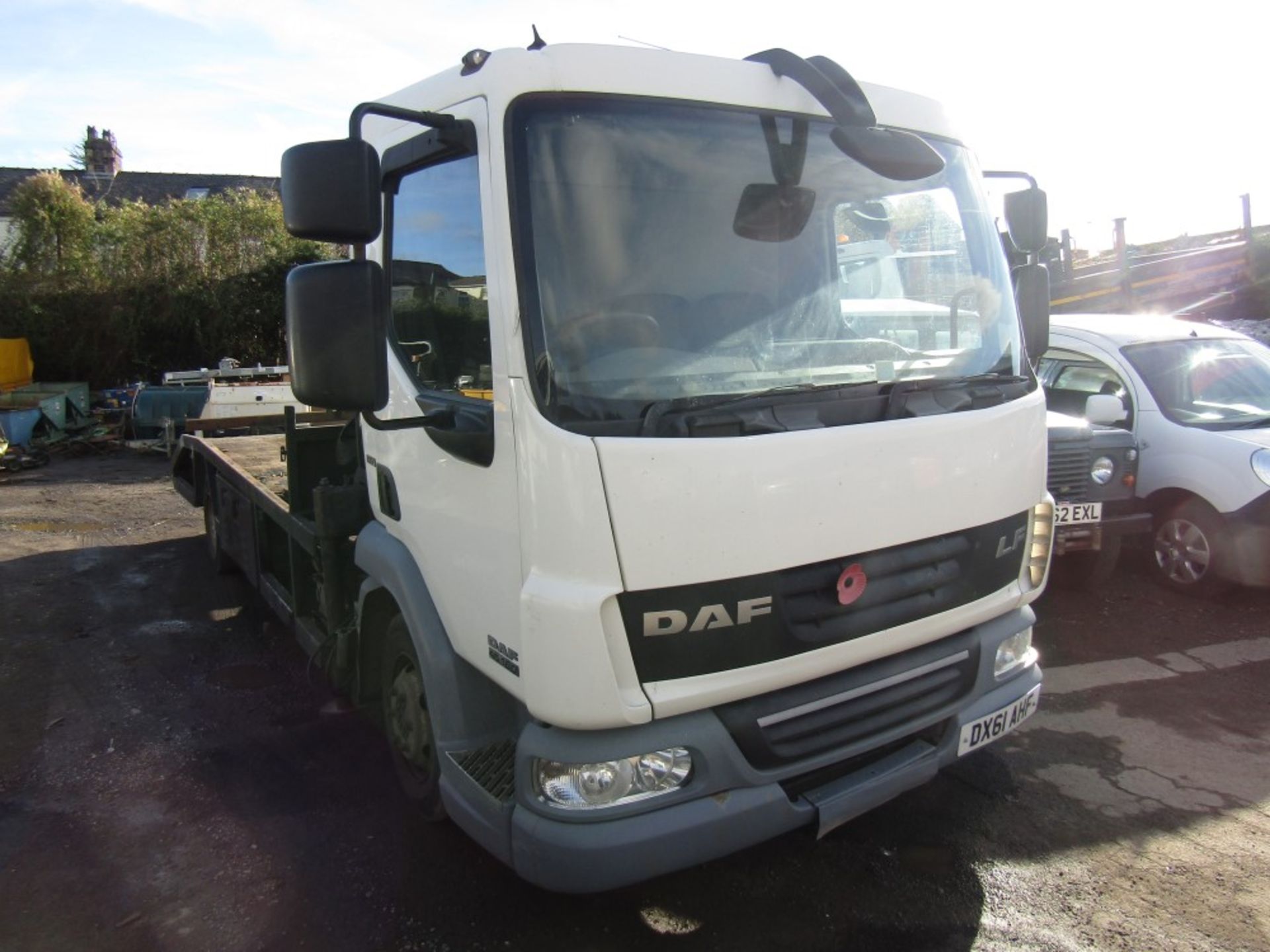 61 reg DAF FA LF45 RECOVERY C/W HIAB, 1ST REG 10/11, V5 HERE, 3 FORMER KEEPERS ]NO VAT]