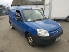 07 reg CITROEN BERLINGO 600 HDI LX 75 VAN (DIRECT COUNCIL) 1ST REG 06/07, TEST 05/23, 35469M, V5