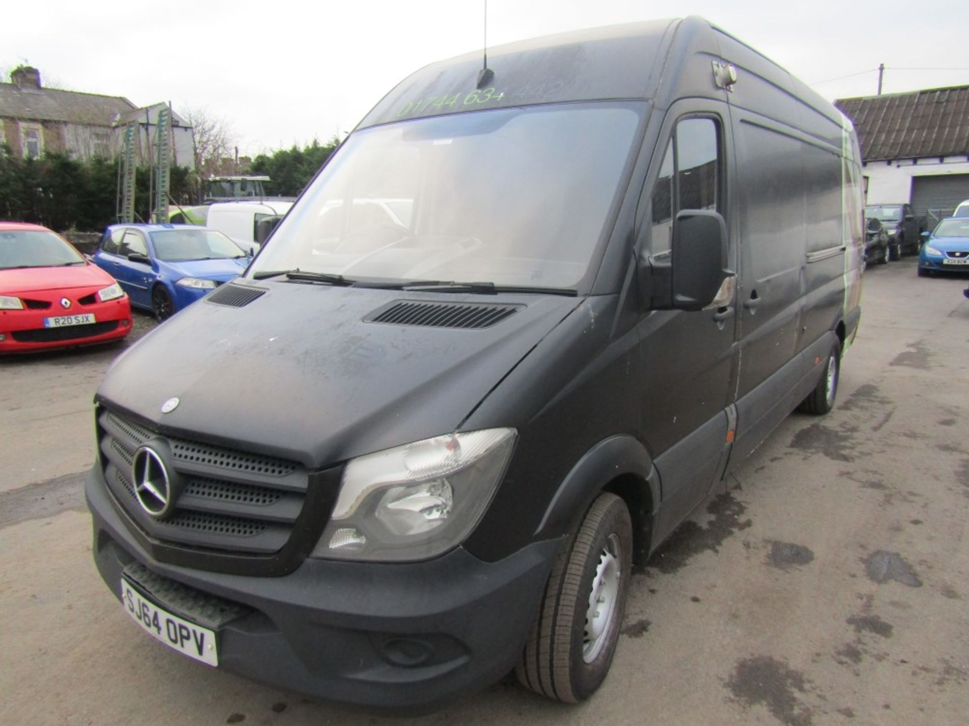 64 reg MERCEDES SPRINTER 313 LWB HIGH ROOF, 1ST REG 09/14, TEST 10/23, 164448M, V5 HERE, 1 - Image 2 of 6