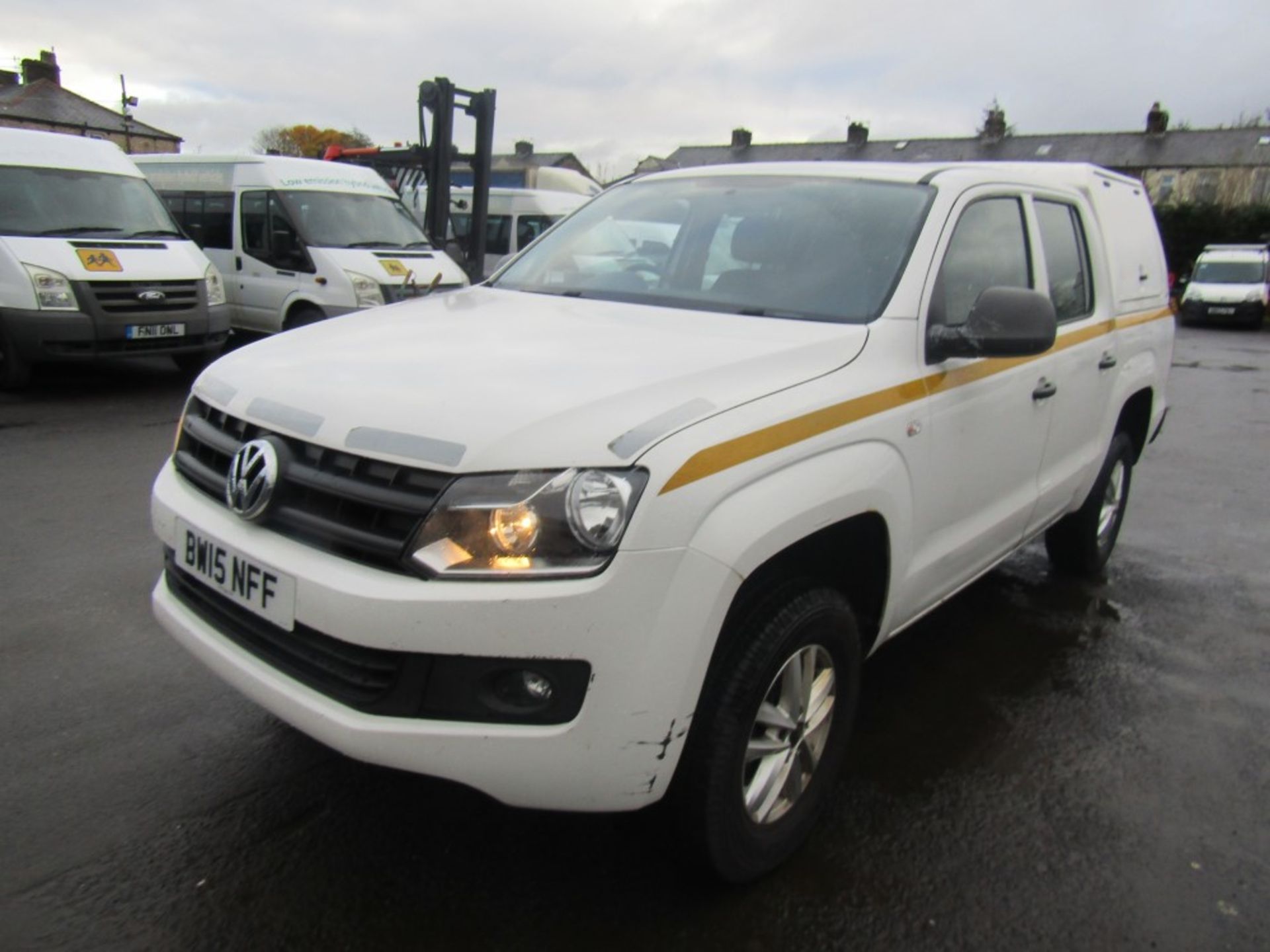 15 reg VW AMAROK STARTLINE TDI 4MOTION DC PICKUP, 1ST REG 07/15, TEST 03/23, 134560M WARRANTED, V5 - Image 2 of 6