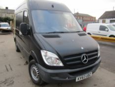 63 reg MERCEDES SPRINTER 313 CDW MWB HIGH ROOF, 1ST REG 10/13, TEST 03/23, 243119M WARRANTED, V5