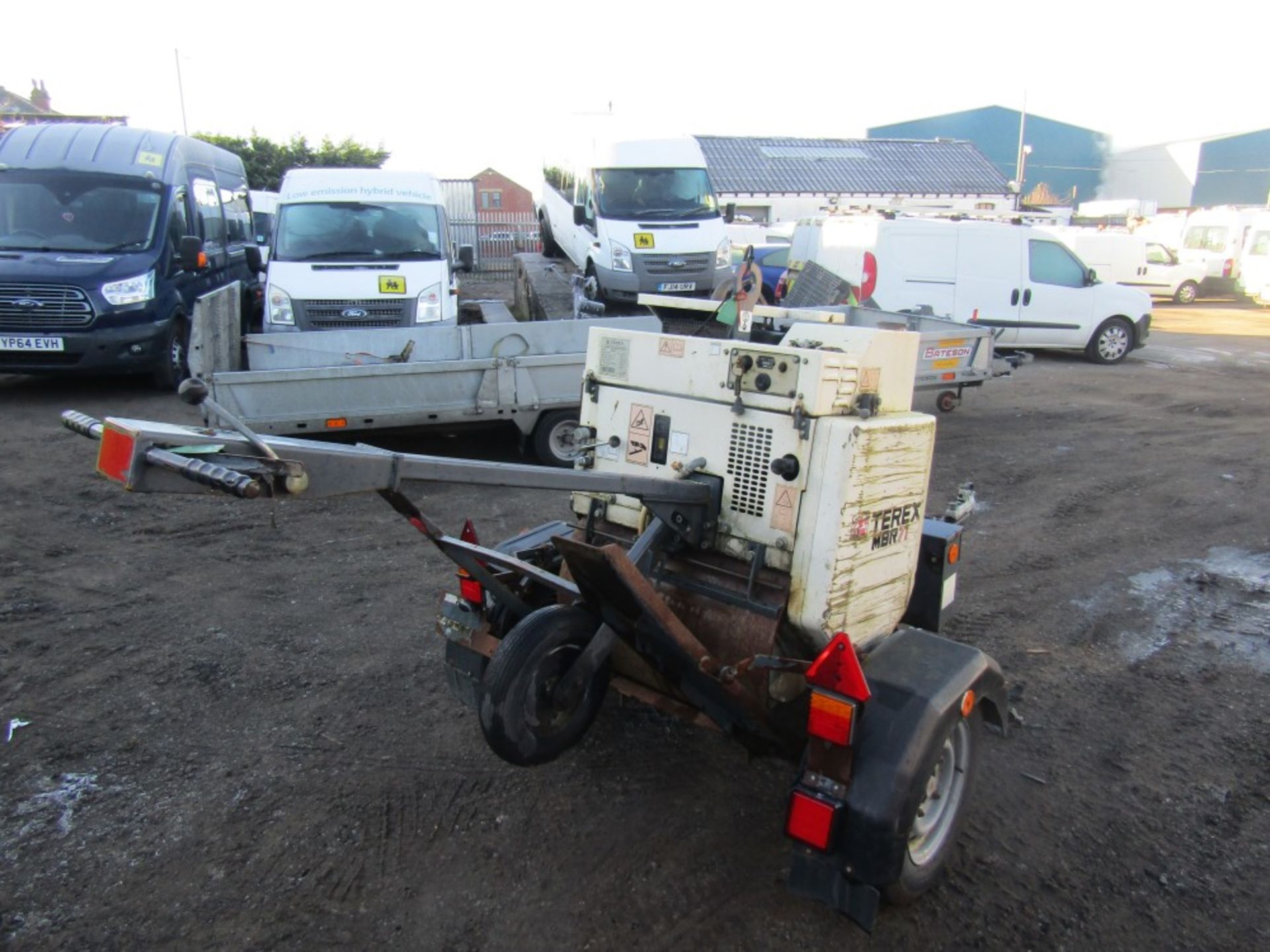 BENFORD TEREX MBR71 PED ROLLER C/W TRAILER (DIRECT COUNCIL) [+ VAT] - Image 2 of 3