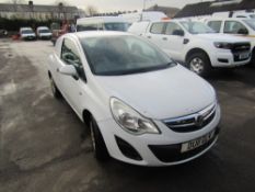 11 reg VAUXHALL CORSA CDTI VAN (DIRECT COUNCIL) 1ST REG 03/11, TEST 03/23, 151233M, V5 HERE, 1 OWNER