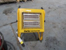 CLARKE CONTRACTOR 110V HEATER [NO VAT]