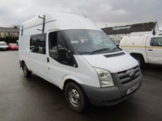 61 reg FORD TRANSIT 100 T350L RWD, 1ST REG 11/11, TEST 09/23, 123543M WARRANTED, V5 HERE, 1 FORMER