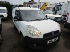 12 reg FIAT DOBLO CARGO 16V MULTIJET, 1ST REG 07/12, TEST 01/23, 68546M WARRANTED, V5 HERE, 1 FORMER