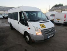 14 reg FORD TRANSIT 135 T430 RWD MINIBUS (DIRECT COUNCIL) 1ST REG 03/14, TEST 01/23, 76318M, V5