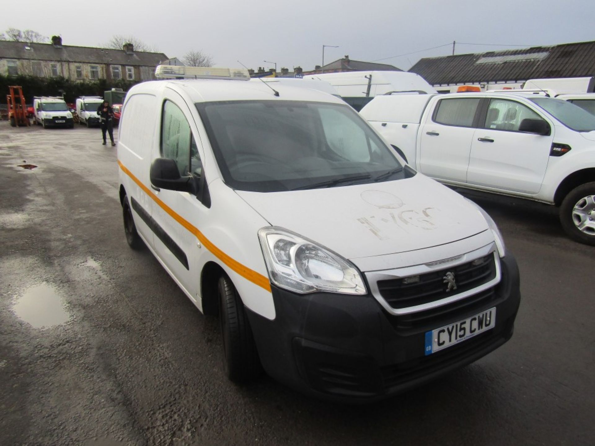 15 reg PEUGEOT PARTNER 625S L1 HDI (DIRECT COUNCIL) 1ST REG 07/15, TEST 07/23, 119537M, V5 HERE, 1