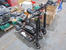 3 X 1600 WATT ELECTRIC SCOOTERS - SPARES / REPAIRS [NO VAT]