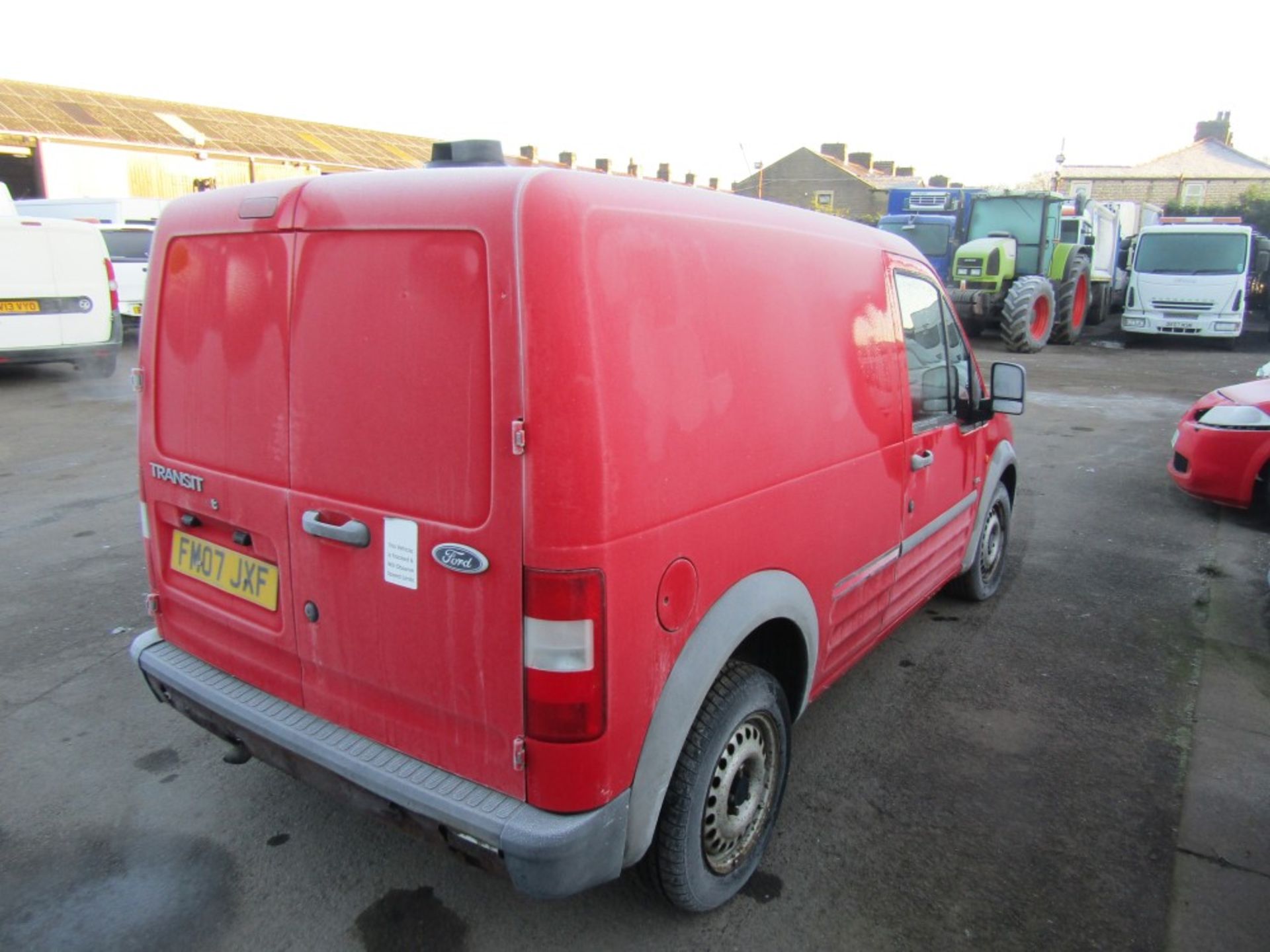 07 reg FORD TRANSIT CONNECT T220 L75 (DIRECT COUNCIL) 1ST REG 08/07, 71088M, V5 HERE, 1 OWNER FROM - Image 4 of 7