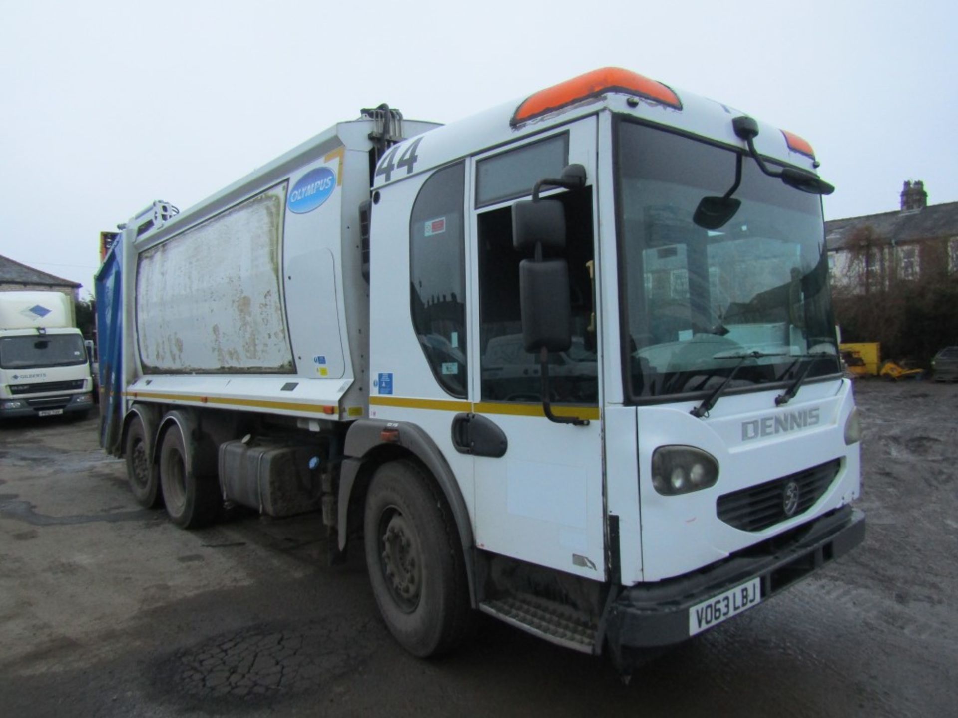 63 reg DENNIS ELITE 2 REFUSE WAGON (DIRECT COUNCIL) 1ST REG 12/13, 161614KM, V5 HERE, 1 FORMER