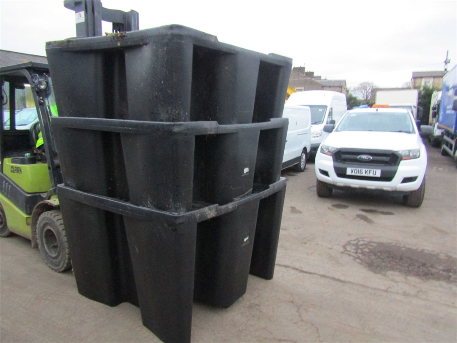 3 X 1000LTR BUNDED PALLET / TRAP (DIRECT GTR M/C FIRE & RESCUE) [+ VAT]