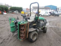 18 reg RANSOMES PARKWAY 3 TRIPLE RIDE ON MOWER (DIRECT COUNCIL) 1ST REG 05/18, 400 HOURS