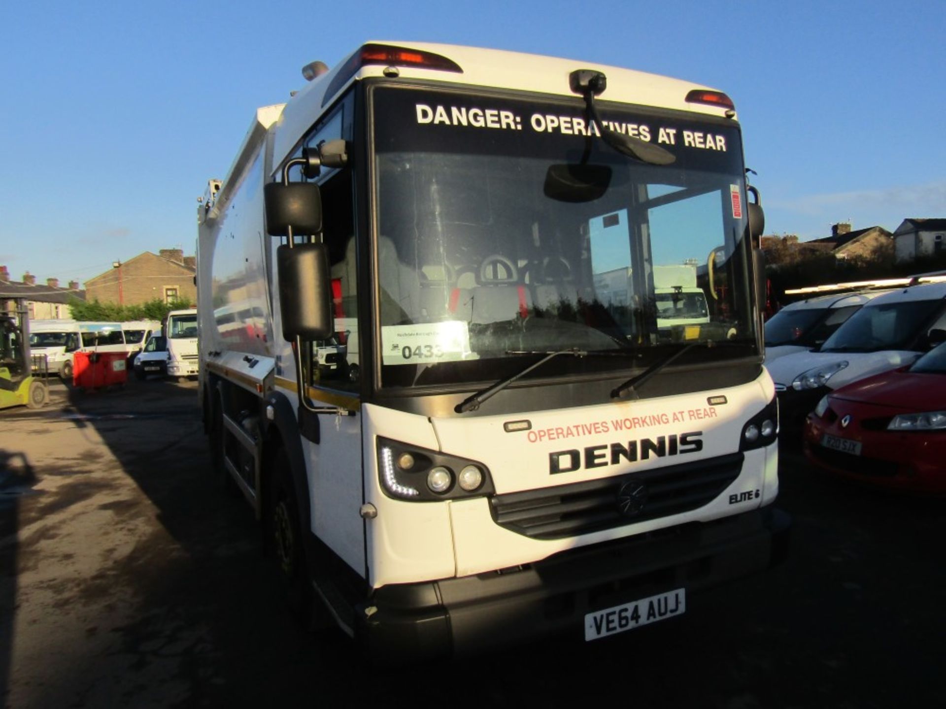 64 reg DENNIS ELITE 6 REFUSE WAGON (DIRECT COUNCIL) 1ST REG 02/15, TEST 01/23, 74263KM, V5 HERE, 1 - Image 2 of 6