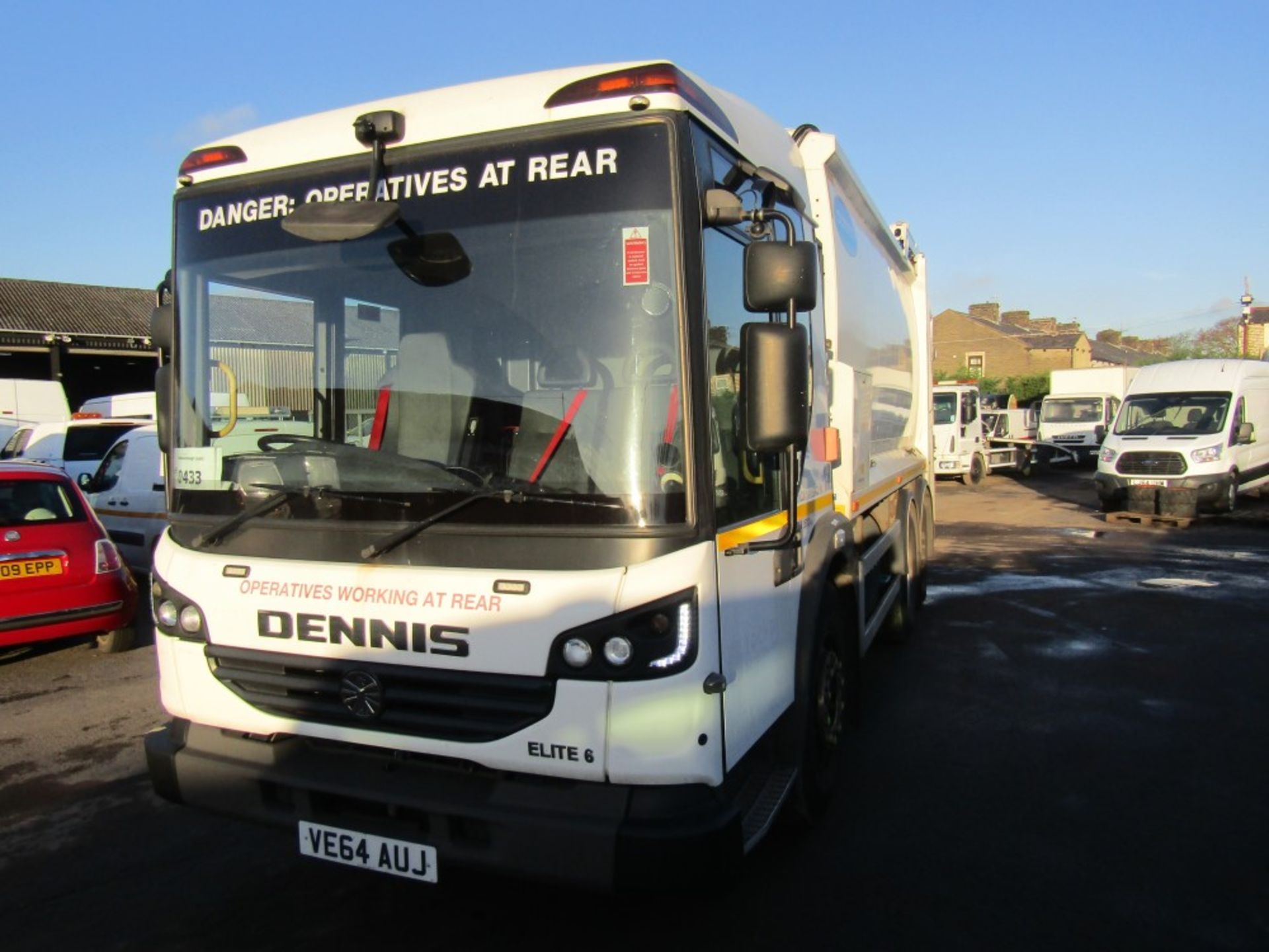 64 reg DENNIS ELITE 6 REFUSE WAGON (DIRECT COUNCIL) 1ST REG 02/15, TEST 01/23, 74263KM, V5 HERE, 1