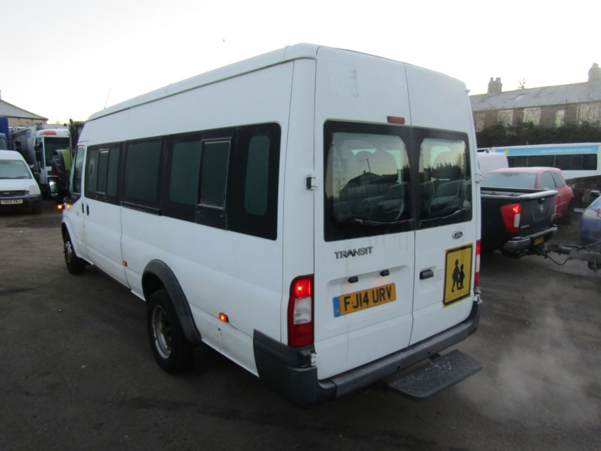 14 reg FORD TRANSIT 135 T430 RWD MINIBUS (DIRECT COUNCIL) 1ST REG 03/14, TEST 01/23, 76318M, V5 - Image 3 of 7