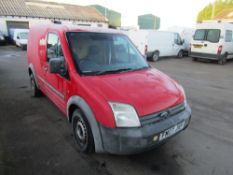 07 reg FORD TRANSIT CONNECT T220 L75 (DIRECT COUNCIL) 1ST REG 08/07, 71088M, V5 HERE, 1 OWNER FROM