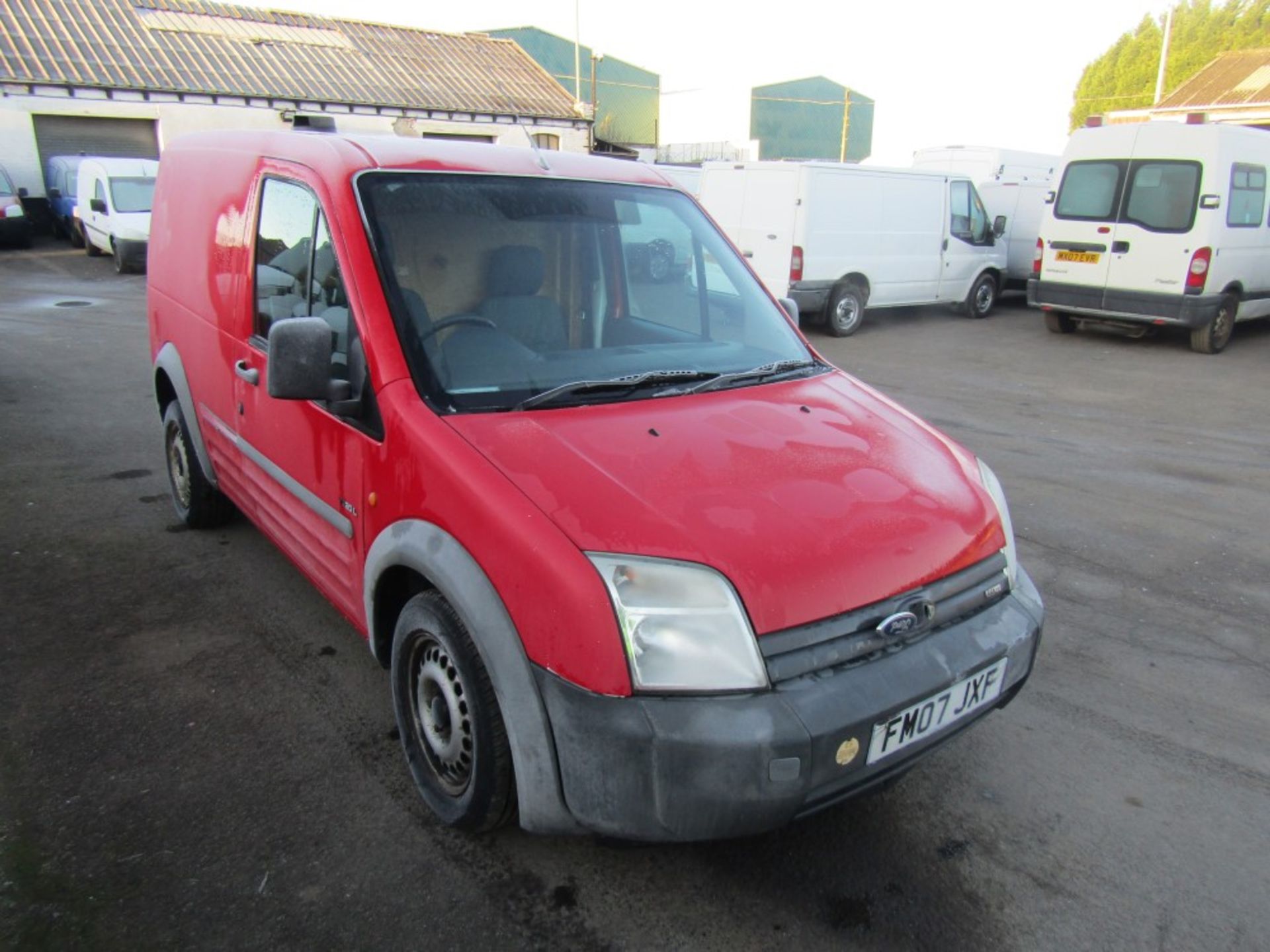 07 reg FORD TRANSIT CONNECT T220 L75 (DIRECT COUNCIL) 1ST REG 08/07, 71088M, V5 HERE, 1 OWNER FROM