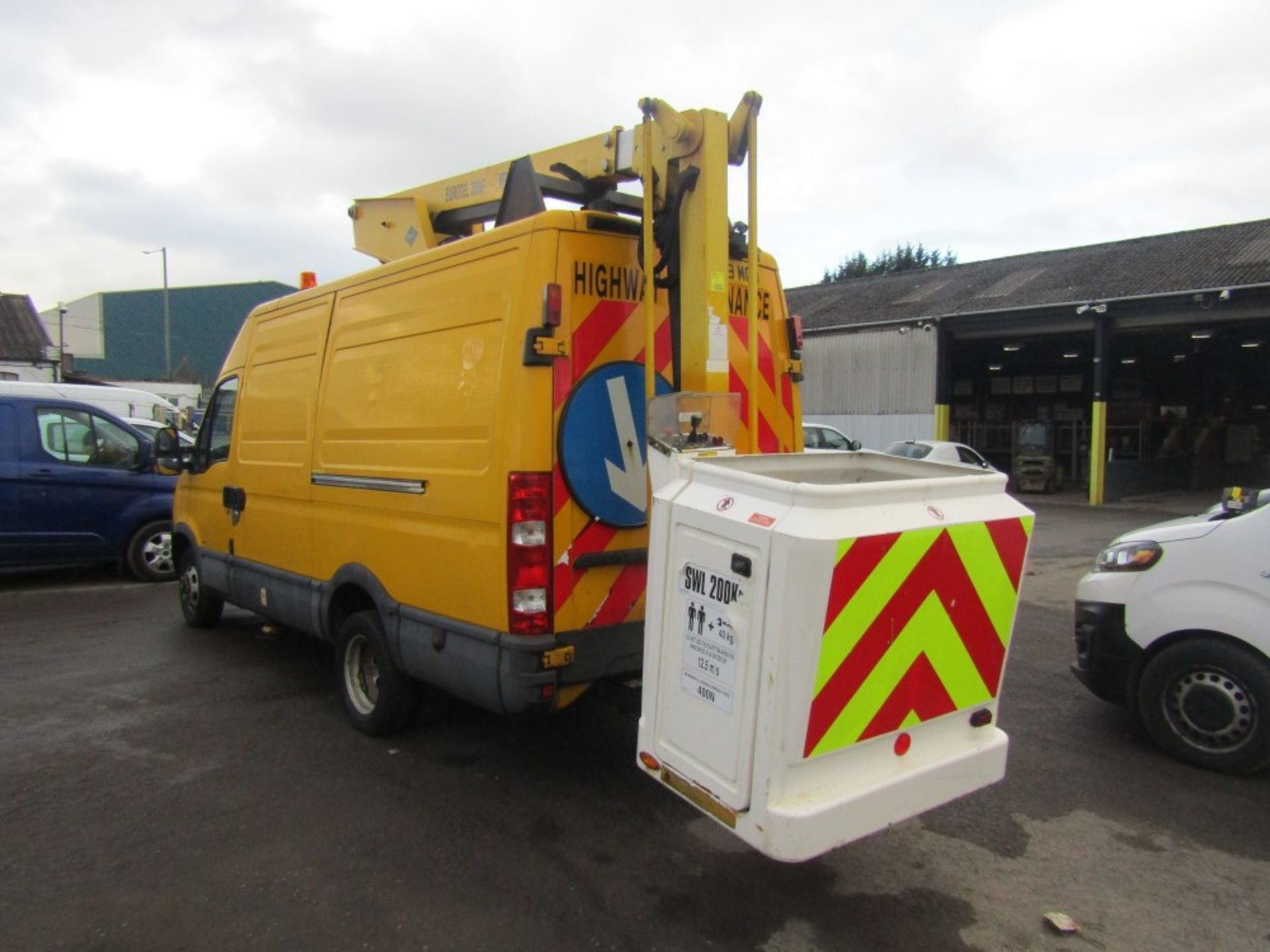 09 reg IVECO DAILY 50C15 C/W VERSALIFT EUROTEL 36NF (DIRECT COUNCIL) 1ST REG 08/09, TEST 03/23, - Image 3 of 8