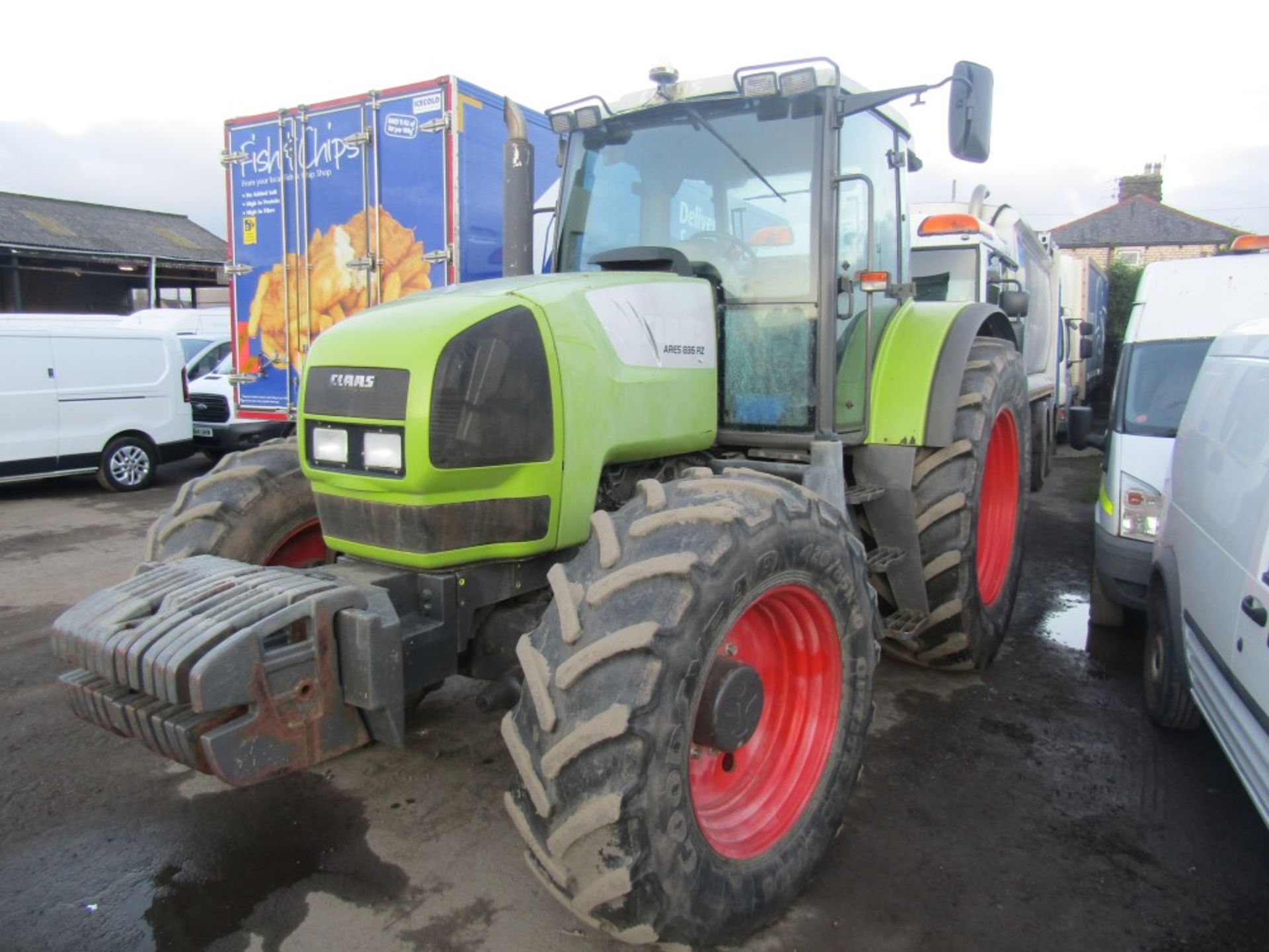 06 reg CLAAS ARES 836 RZ TRACTOR (ON VCAR CAT N) 6397 HOURS, NO V5 [+ VAT]