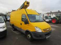 09 reg IVECO DAILY 50C15 C/W VERSALIFT EUROTEL 36NF (DIRECT COUNCIL) 1ST REG 08/09, TEST 03/23,