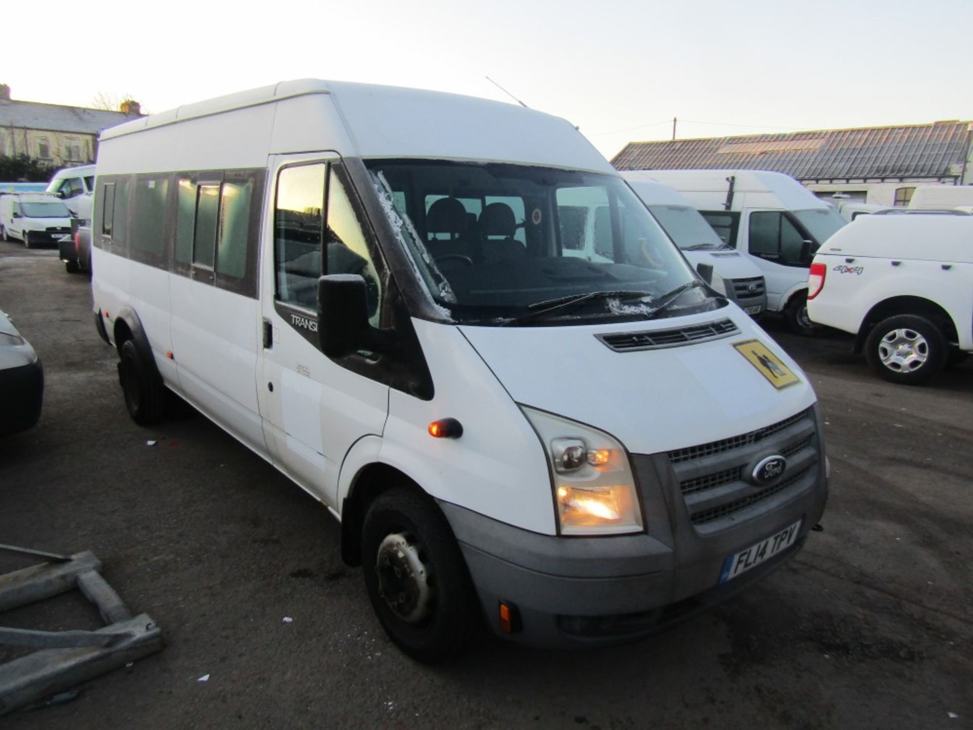 14 reg FORD TRANSIT 135 T430 RWD MINIBUS (DIRECT COUNCIL) 1ST REG 03/14, TEST 02/23, 77342M, V5