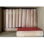RS Surtees, 12 volumes, Eyre & Spottiswoode, together with Chapman & Hall, Dickens in 12 volumes and