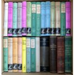 A mixed box of mostly Everyman hardback edition books to include Plato, Turgenev, Dickens,