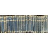 The works of Sir Walter Scott, Thomas Nelson and Sons, 26 small leatherbound volumes