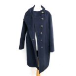 A Gerard Darel Paris navy wool ladies coat, size 40