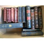 A mixed box of books to include Macaulay's Life & Letters, Early Christianity Vols 1-3 by Henry Hart