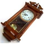 A Lincoln wall clock, 67cmH