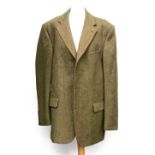A Magee herringbone tweed jacket, size 44R