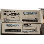 A Pioneer PL-Z94 turntable and amplifier, box and unused