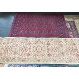 Two English made rugs, one a runner, 67x230, the other Turkmen style, 120x170cm (2)