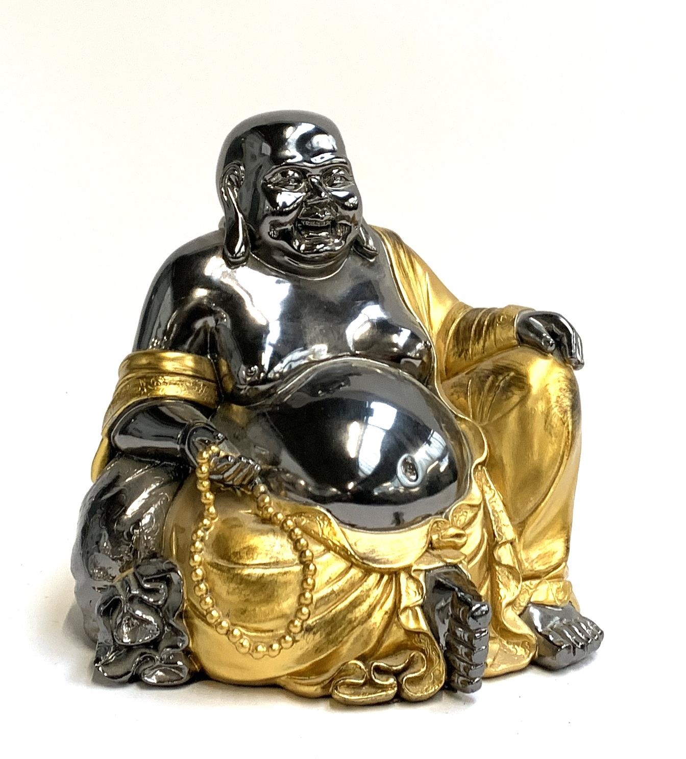 A Leonardo collection seated Buddha, 28cmH