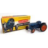 A Britains Fordson Super Major Diesel Tractor likely model No. 172F, with part of original box
