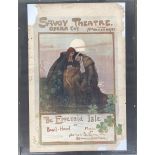Original theatre poster, 'The Emerald Isle', signed Dudley-Hardy, 1901, printed by David Allen &