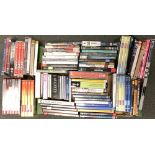 A mixed box of classical CDs, DVDs and boxsets to include open all hours, most unopened