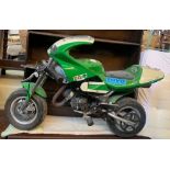 A child's GP motor racing petrol motorbike (af), approx. 95cmL