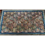 A large West Persian rug, 370x215cm