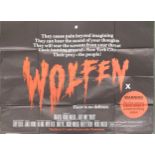 Four film posters to include Wolfen, White Nights, The Cotton Club and Tempest