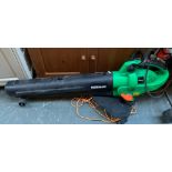 A powerbase electric leaf blower