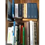 Two mixed boxes of mainly art books to include The complete Letters of Vincent Van Gogh, Matisse,