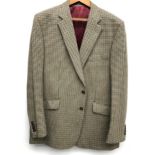 A Joseph Turner 48R tweed jacket, with jacket cover
